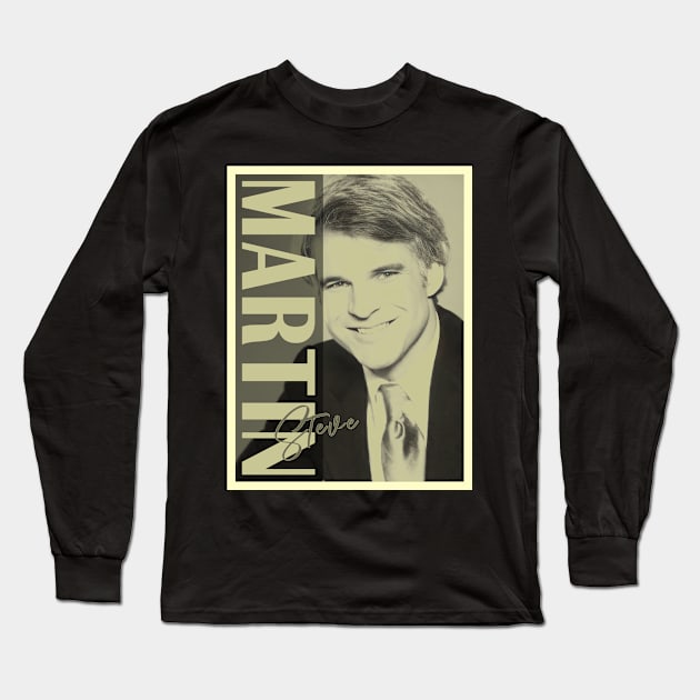 Smooth Details - Steve Martin Long Sleeve T-Shirt by Gainy Rainy